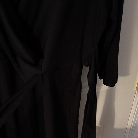 Wool& black wrap dress - Picture 6 of 6